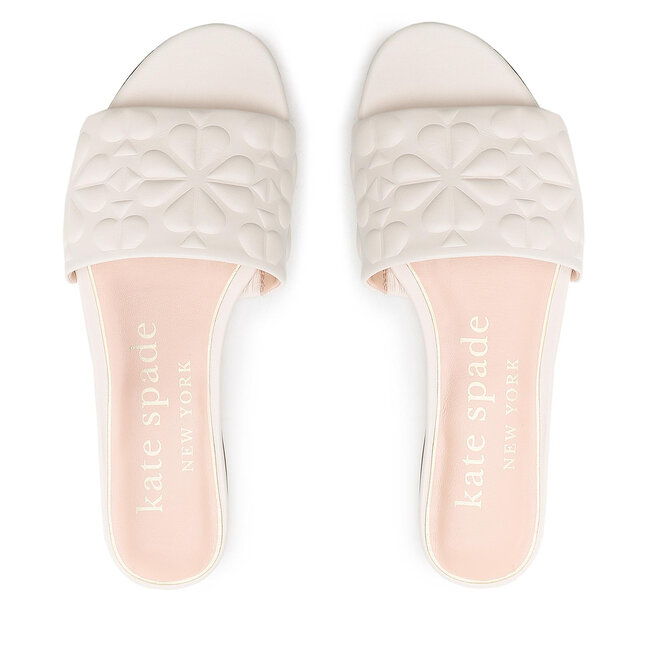 Kate Spade Șlapi Kate Spade Emmie Slide K7060 Parchment