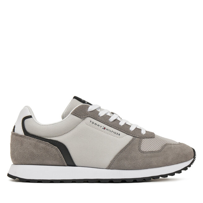 Sneakersy Tommy Hilfiger New Runner Eva Mix - Szary