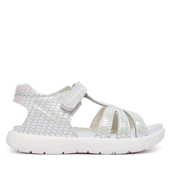 Sandały Biomecanics 262207 M Srebrny - dziewczęce