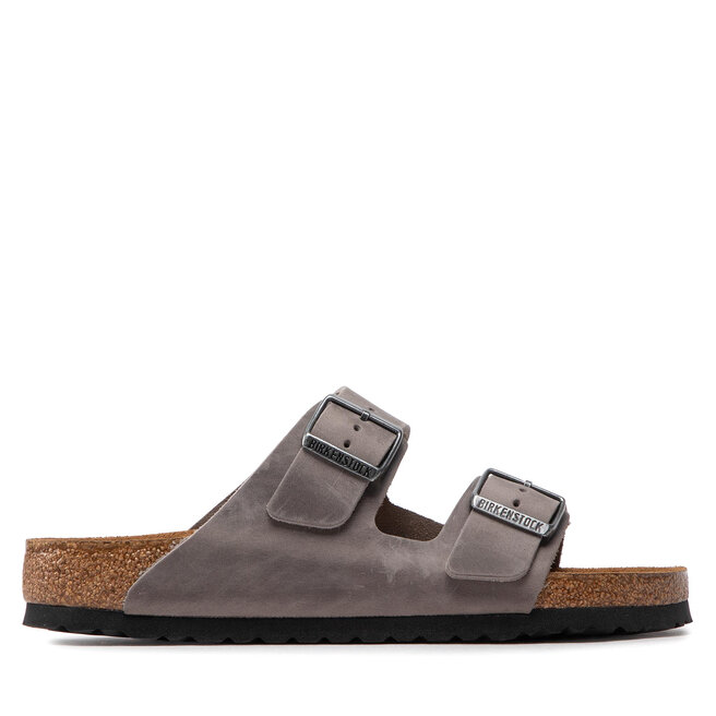 Klapki Birkenstock Arizona Bs 552801 Szary -