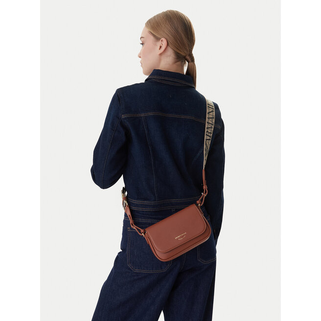 Torebka Emporio Armani EW000538 AF12103 M6030 Brązowy -