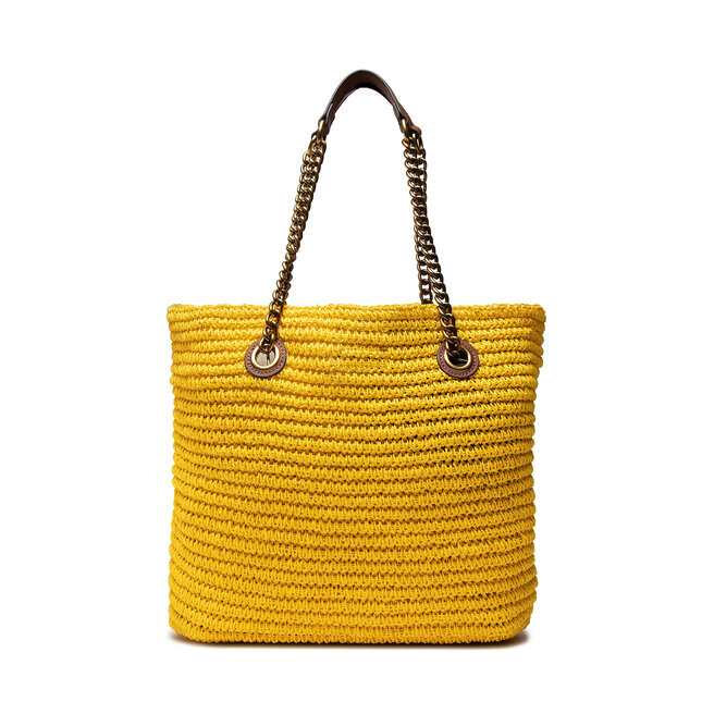 Kabelka Kurt Geiger Chelsea Raffia Tote 4104693999 lut eobuv.cz