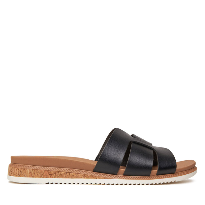 Klapki Skechers BOBS Desert Kiss Low-Peak Look - Czarny