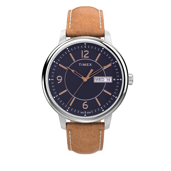 Ρολόι Timex Chicago TW2V29000 Navy/Silver