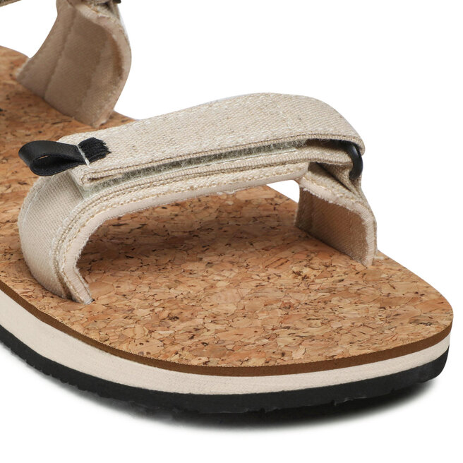 Jack Wolfskin Sandály Jack Wolfskin Ecostride 2 Sandal W 4051771 Natural/Cork