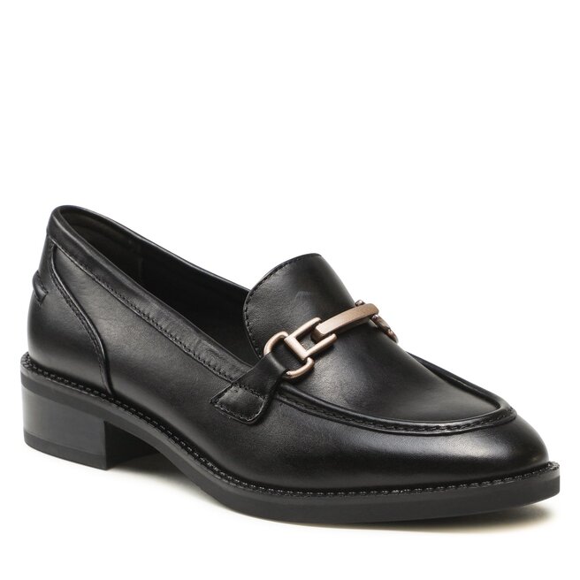 Tamaris loafers black shop