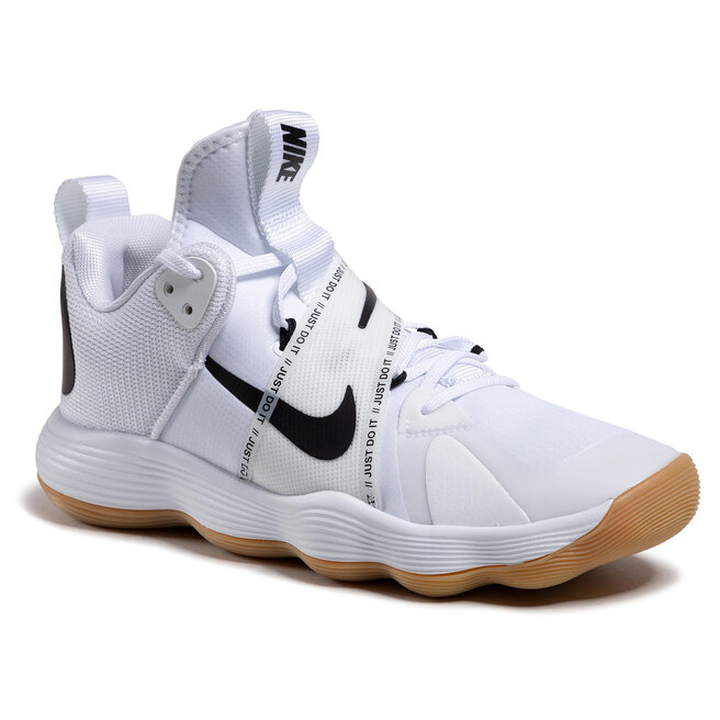 Pantofi Nike React Hyperset CI2955 100 White/Black Gum/Light Brown 100 imagine noua