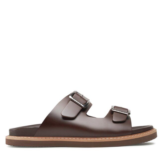 Guess Șlapi Guess Sapata FM6SAP LEA03 BROWN