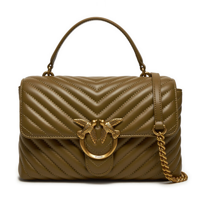 Torebka PINKO Love Lady Puff Classic Cl AI 24-25 PLTT 100043 - Brązowy