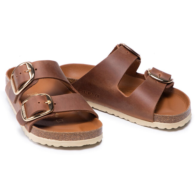Birkenstock Чехли Birkenstock Arizona Big Bucke 1011072 Cognac