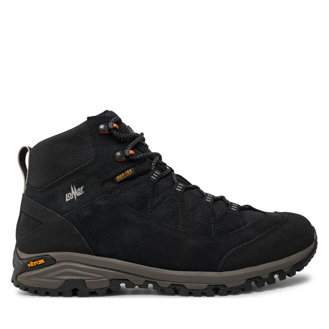 Trekkingi Lomer Sella High Mtx Suede - Czarny