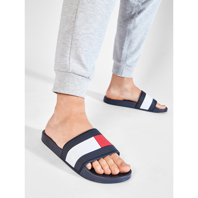 Tommy hilfiger essential clearance flag pool slide