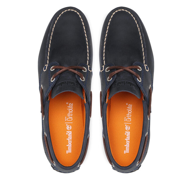 Timberland Mocasini Timberland Cedar Bay TB0A28BM0191 Navy Full Grain