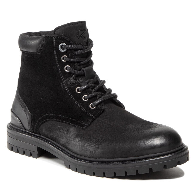 Cizme Pepe Jeans Ned Boot Antic Warm PMS50222 Black 999