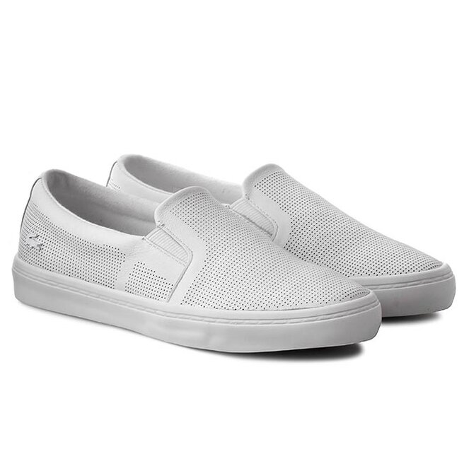 Lacoste slip on discount gazon