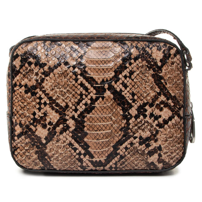 Torebka Calvin Klein Jeans Camera Bag W/Pckt Python K60K606895 Brązowy ...