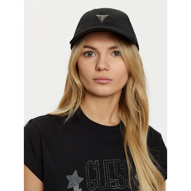Czapka z daszkiem Guess W4BZ36 - Czarny