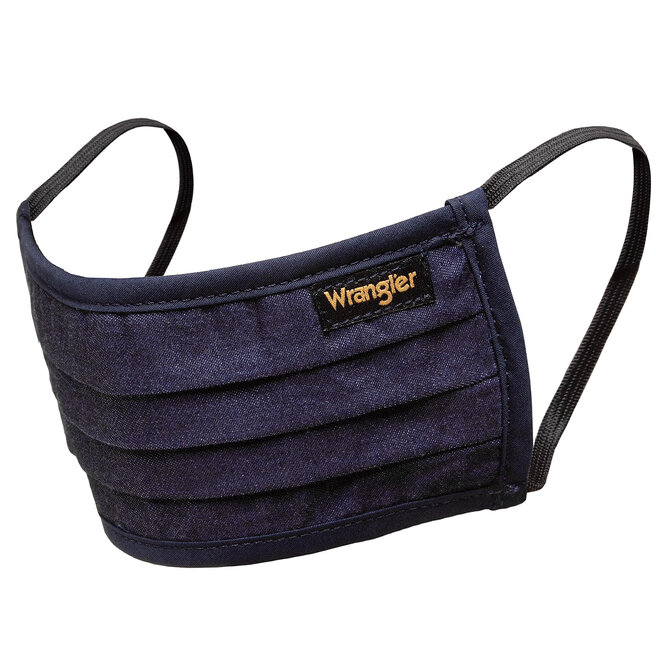 Wrangler Set od 3 tekstilne maske Wrangler W0Y1YBX41 Blue Indigo