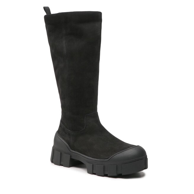 Cizme Caprice 9-26605-29 Black Nubuc 008