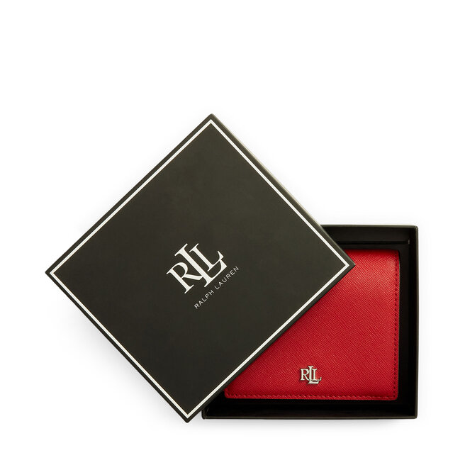 Portfel LAUREN RALPH LAUREN 432962112004 Czerwony -