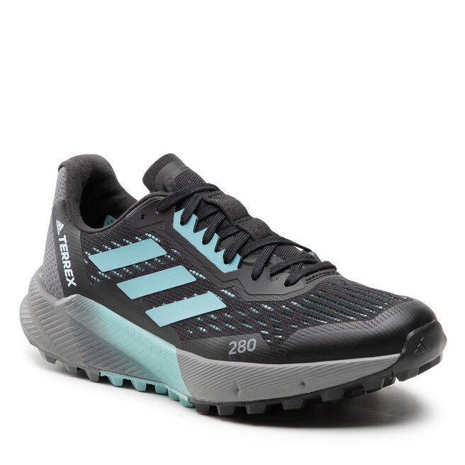 Pantofi adidas Terrex Agravic Flow 2 W H03189 Core Black/Mint Ton/Cloud White