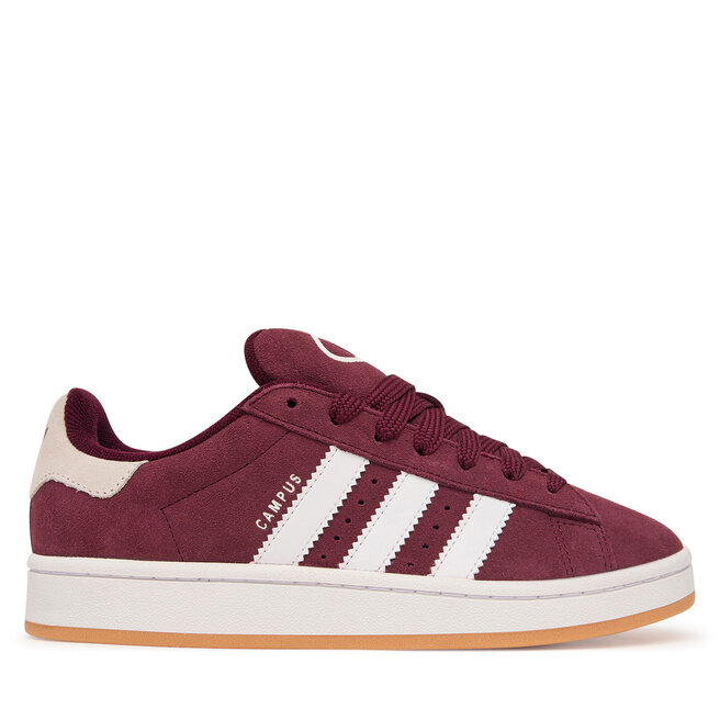 Sneakersy adidas Campus 00s KH8807 Bordowy - kobiece