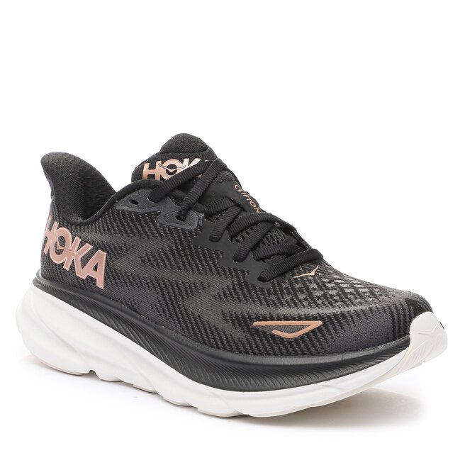 Hoka Boty Hoka Clifton 9 1127896 Black / Rose Gold BRGL
