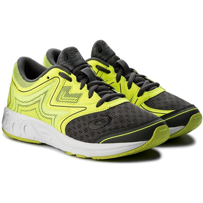 Buty Asics Noosa Gs C711N Carbon Safety Yellow Mid Grey 9707