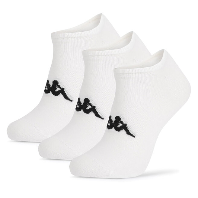Skarpety niskie Kappa Z4441 - (3-PACK) Biały