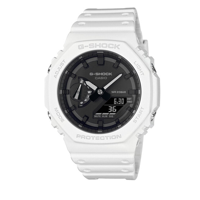 Ρολόι G-Shock GA-2100-7AER Λευκό