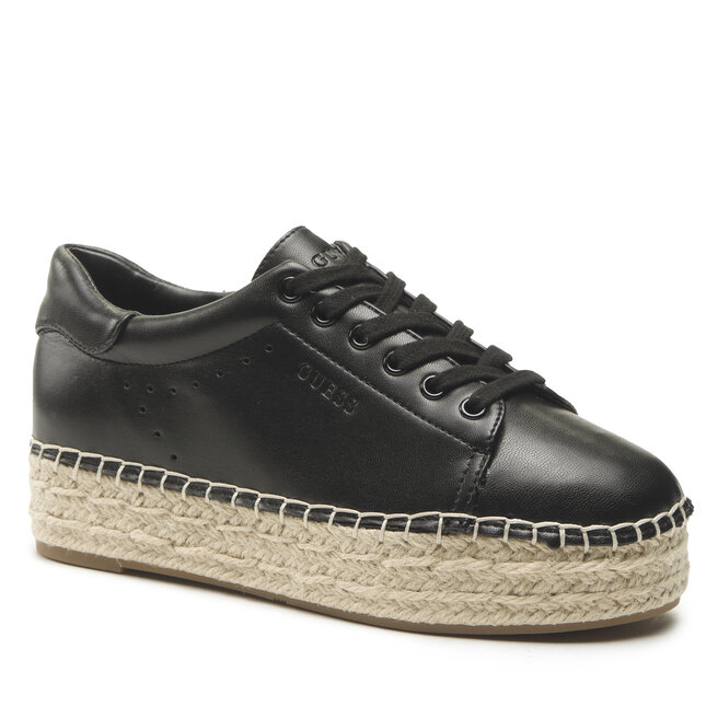 Espadrile Guess Malee FL6MLE LEA14 BLACK