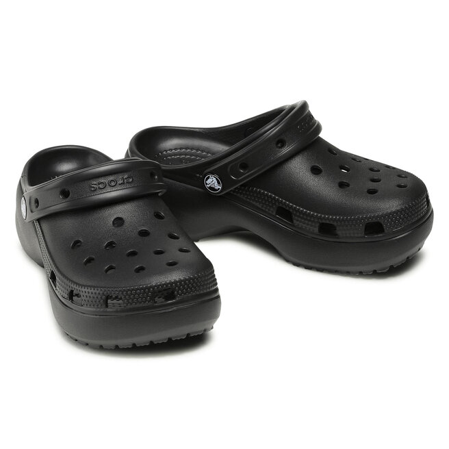 crocs classic platform black