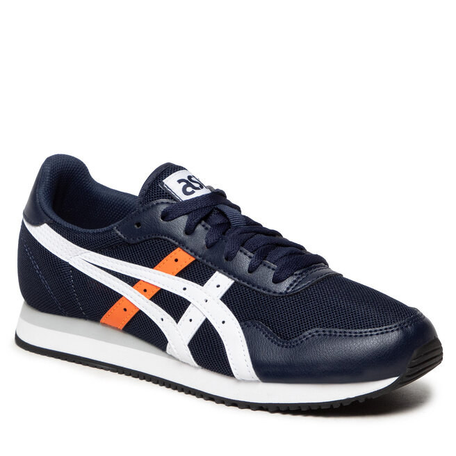 Snīkeri Asics Tiger Runner 1201A093 Midnight/White 400 • Eapavi.lv
