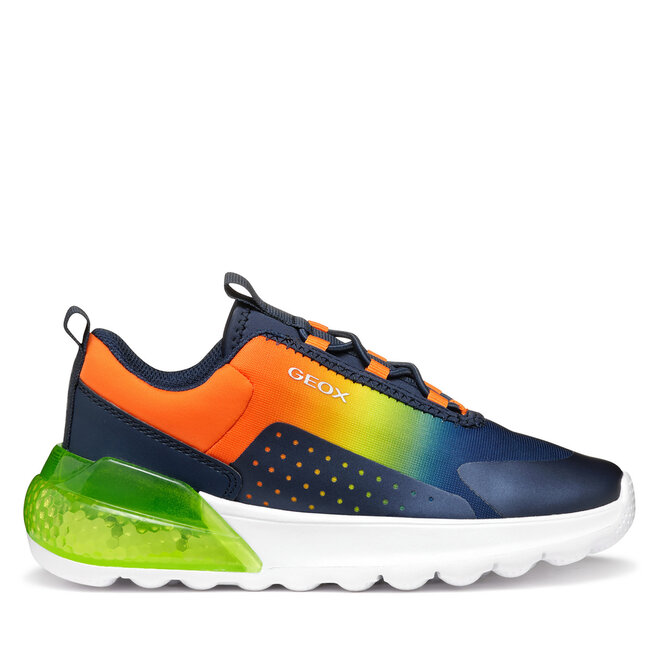 Sneakersy Geox J Activart Illuminus J45LYA 02A9J - M Granatowy