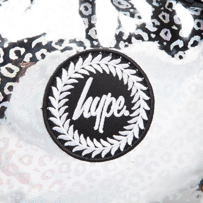 HYPE Mochila HYPE Leopard Crest Backpack ZVLR-625 Silver Holographic