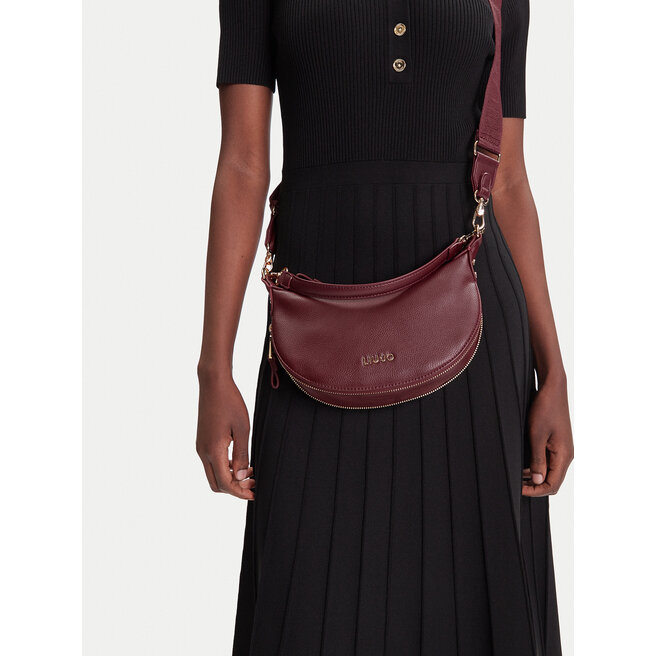 Torebka Liu Jo Ecs S Hobo AF5043 E0058 Bordowy -