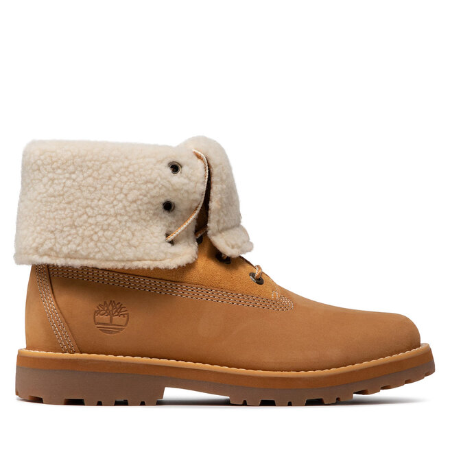 Timberland Polokozačky Timberland Courma Kid Shrl TB0A2NUH2311 Wheat Nubuck