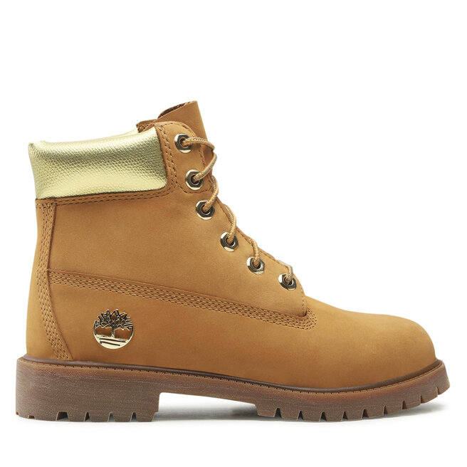 Ορειβατικά παπούτσια Timberland Premium 6 In Waterproof Boot TB0A5SZD2311 Wheat Nubuck W Gold