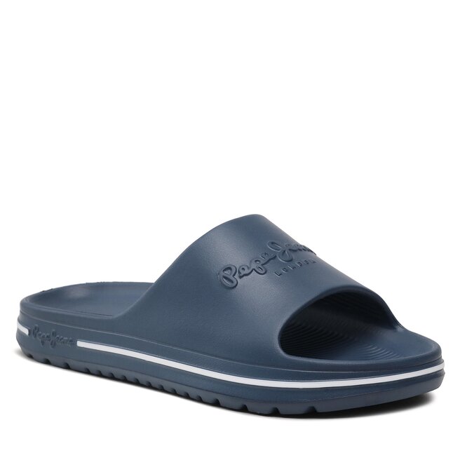 Șlapi Pepe Jeans Beach Slide PMS70121 Navy 595 595 imagine noua