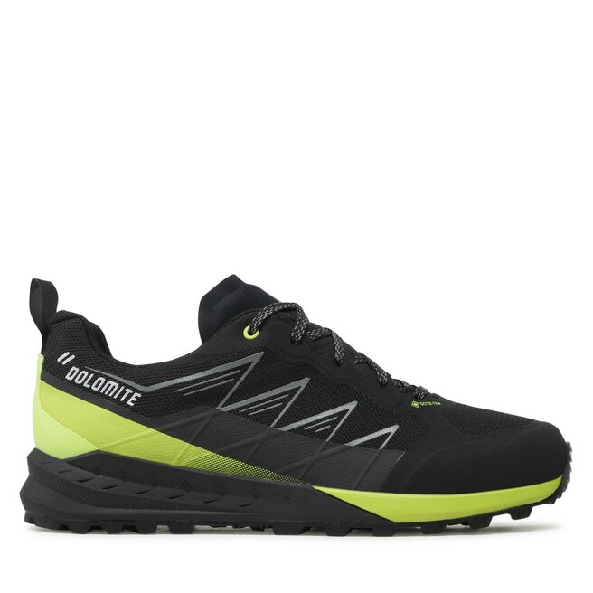 Dolomite Trekingová obuv Dolomite Croda Nera Tech Gtx M GORE-TEX 296273 Black/Lime Green