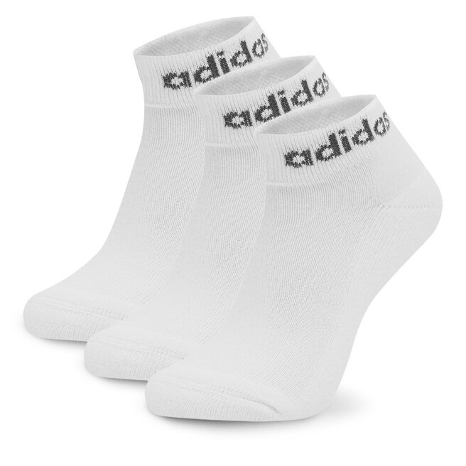 Zestaw 3 par niskich skarpet unisex adidas 3-Pack - Biały