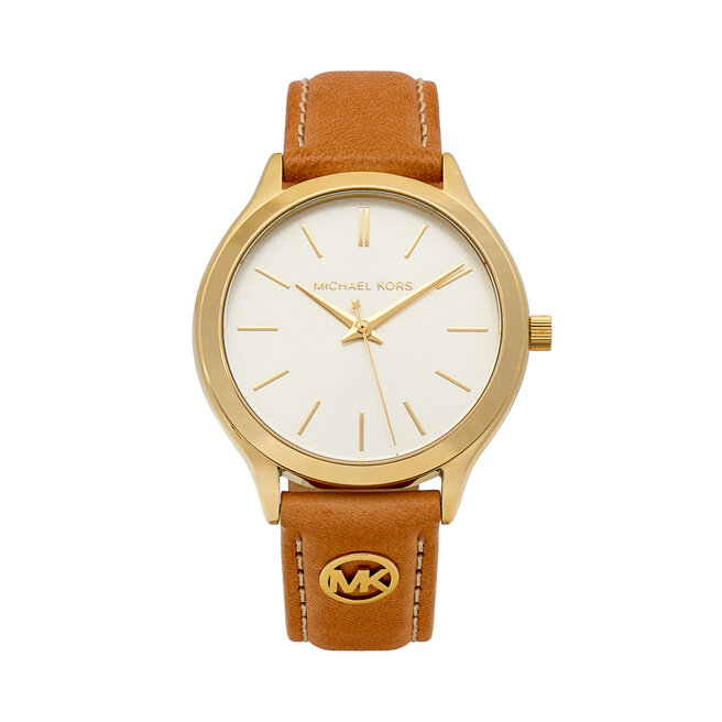 Zegarek Michael Kors Slim Runway MK7533 Beżowy -