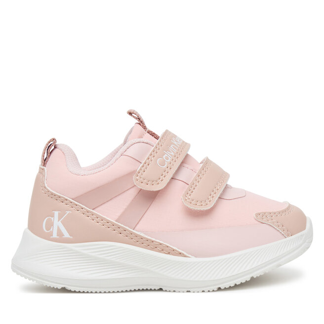 Sneakersy Calvin Klein Low Cut Velcro Sneaker - M Różowy