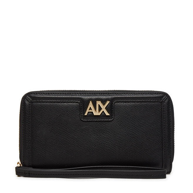 Duży Portfel Damski Armani Exchange 948451 - Czarny