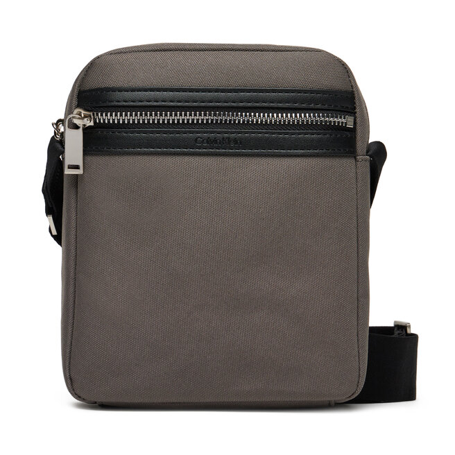 Saszetka Calvin Klein Contrast Reporter - Szary