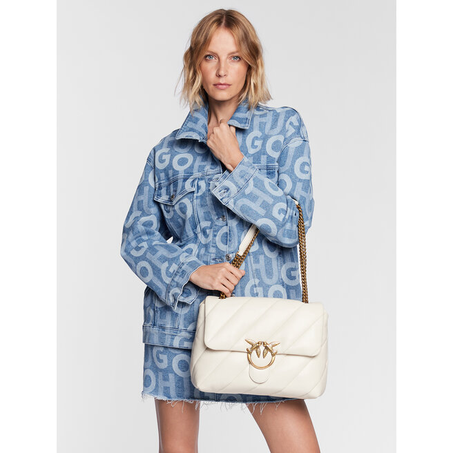 Pinko Kabelka Pinko Love Big Puff Cl. PE 23 PLTT 100037 A0F2 White Z14Q