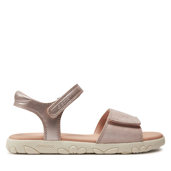 Sandały Geox J Sandal Haiti Girl J028ZA 0MANF - D Różowy
