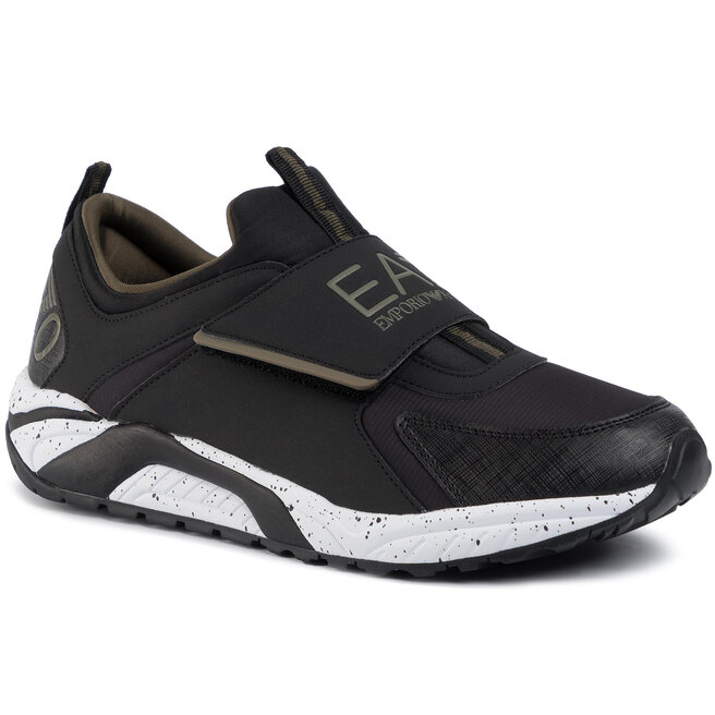 Sneakers EA7 Emporio Armani X8X035 XK062 C759 Black/Dark Olive | eschuhe.de