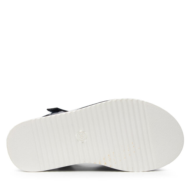 Tommy Hilfiger Szandál Tommy Hilfiger Platform Velcro Sandal T3A2-32178-0774 M Blue 800