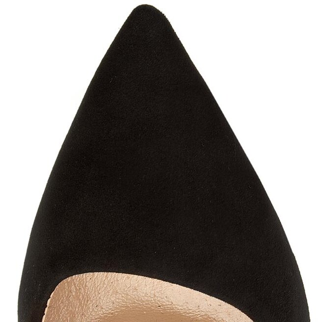 R.Polański High Heels R.Polański 0808 Czarny Zamsz